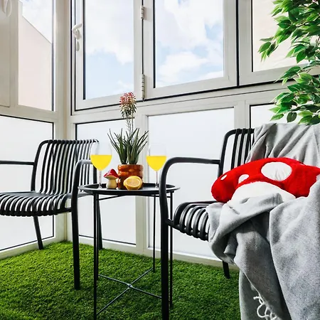 Fireplace Magic 108m2 With Balcony & Foosball