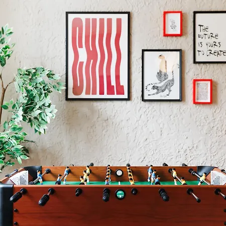 Fireplace Magic 108m2 With Balcony & Foosball Appartamento *