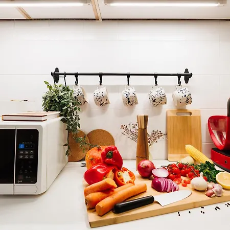 Fireplace Magic 108m2 With Balcony & Foosball Appartamento Belgrado